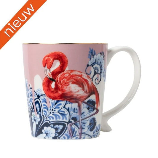 Mug Mandala flamingo M318